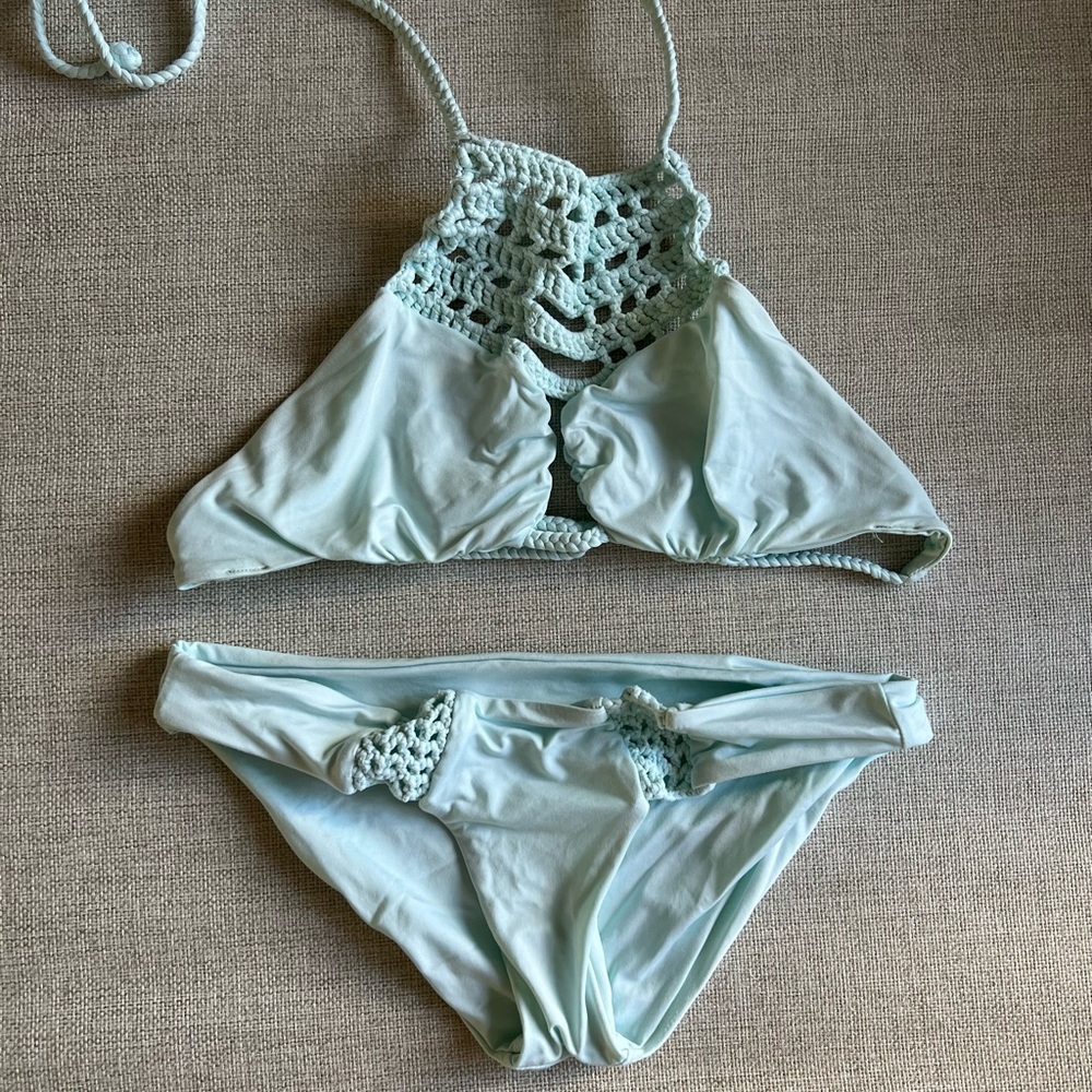 Frankie’s Bikini | Mint Crochet Bikini